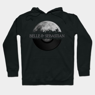 Belle and Sebastian moon vinyl Hoodie